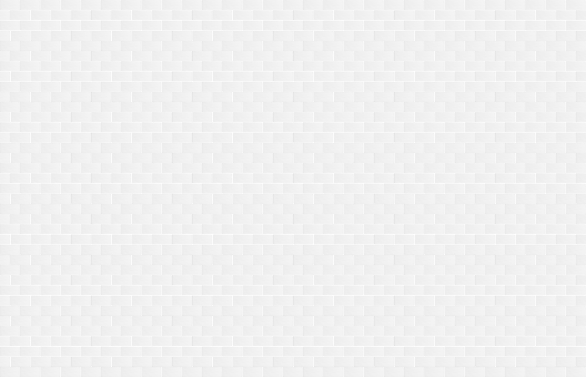 Panoramic image of white blank rectangle ceramic tile wall. White tile texture background.